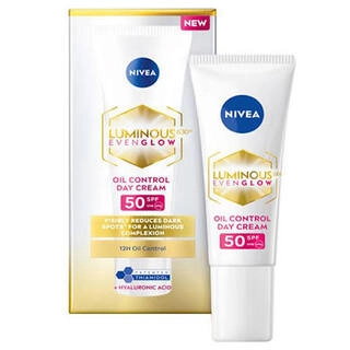 NIVEA LUMINOUS 630 EVENGLOW OIL CONTROL DAY CREAM 10 ML