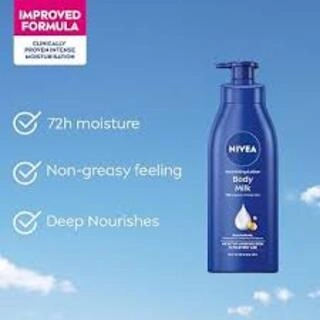 NIVEA NOURISHING LOTION BODY MILK 600 ML