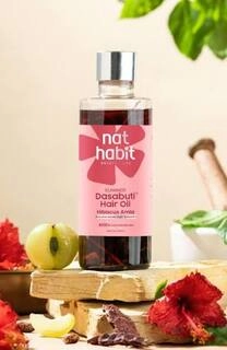 NAT HABIT DASABUTI HAIR OIL HIBISCUS AMLA 100 ML