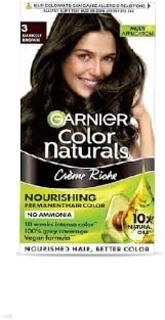 GARNIER COLOR NATURALS CRIME RICHE DARKEST BROWN 3-  35 ML + 30 G