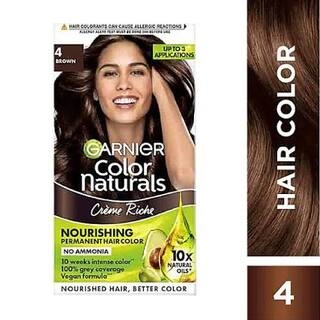 GARNIER COLOR NATURALS CRIME RICHE BROWN 4- 35 ML + 30 G