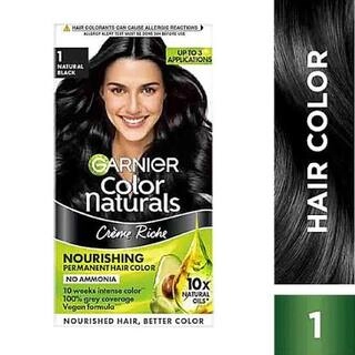 GARNIER COLOR NATURALS CRIME RICHE NATURAL BLACK 1 - 35 ML + 30 G