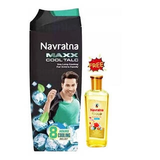 NAVRATNA MAXX COOL TALC 100 G