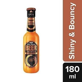 PARK AVENUE BEER SHAMPOO SHINY & BOUNCY FOR DULL & LIFELESS HAIR 180 ML
