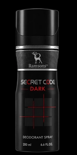 RAMSONS SECRET CODE DARK DEODORANT SPRAY 200 ML