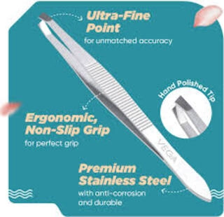 VEGA TWEEZER SQUARE TIP