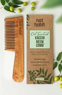 NAT HABIT OIL TREATED KACCHI NEEM COMB