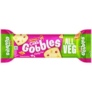 BRITANNIA CAKE GOBBLES FRUITY FUN ALL VEG 55 G
