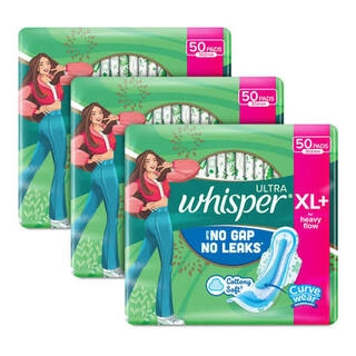 WHISPER ULTRA NO GAP NO LEAKS XL+ 302 MM 15 PADS
