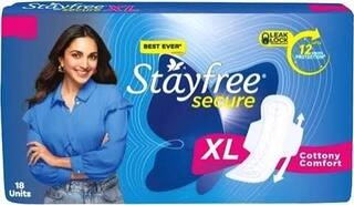 STAYFREE SECURE XL COTTONY COMFORT 18 PADS