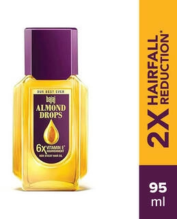 BAJAJ ALOMD DROPS NON STICKY HAIR OIL 95 ML + 15 ML
