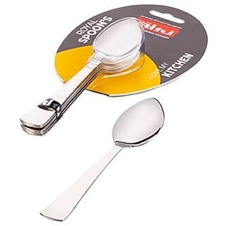 RITU STAINLESS STEEL CUTLERY BABY SPOON  CODE- J-312 ROYAL 6 PCS