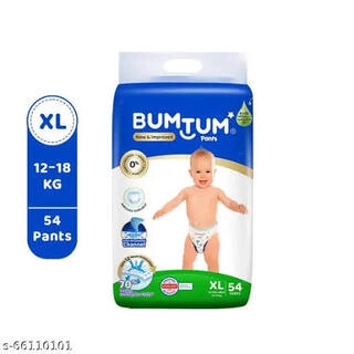 BUMTUM PANTS NEW & IMPROVED 12-18 KG SIZE XL 54 PANTS