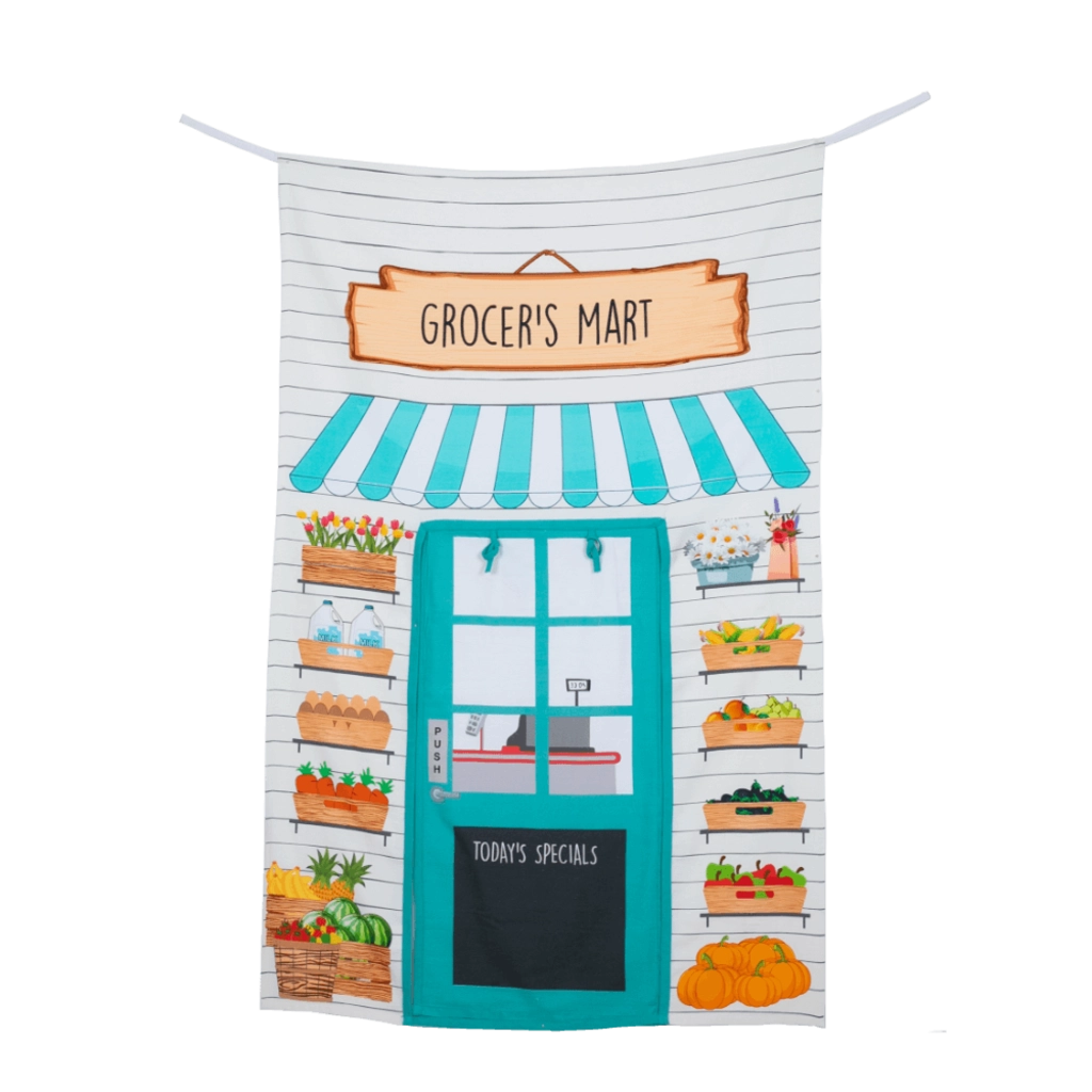 Grocers Mart & Cash Register Set