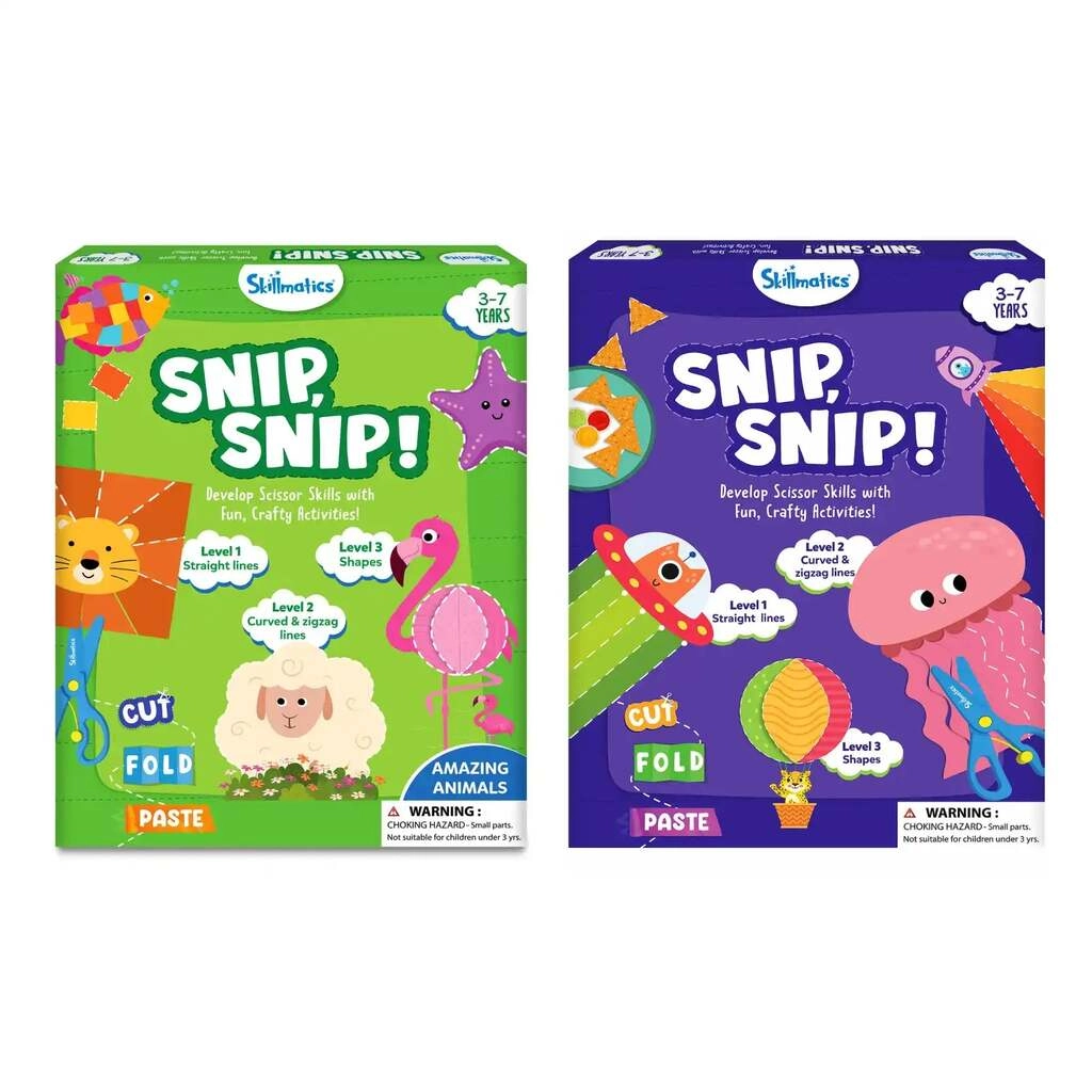 Animal Snip & Craft Bundle (Ages 3-7)