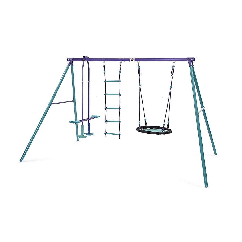 Metal Multiplay Swing Set