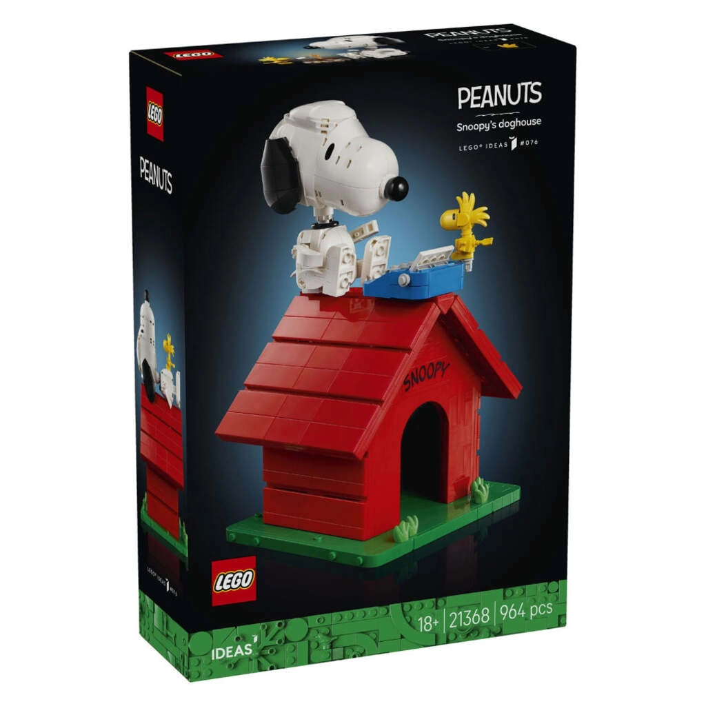 21368 Ideas Peanuts Snoopy's Doghouse (964 Pieces)