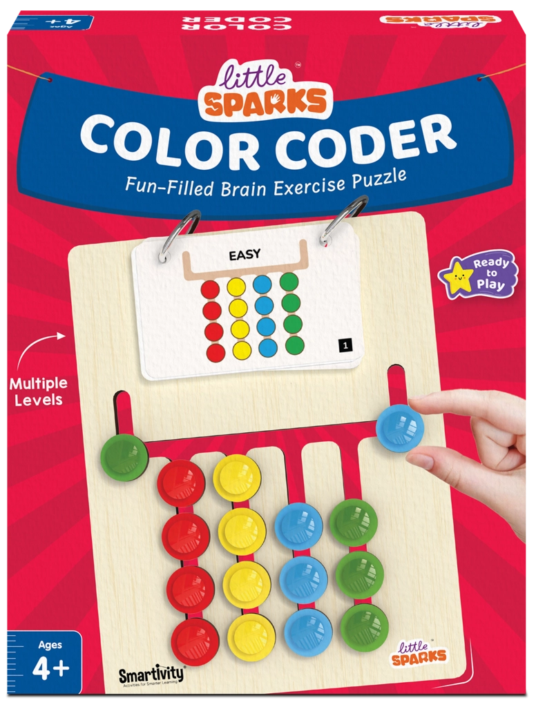 Color Coder Brain Puzzle | 3-6 years | Travel Friendly
