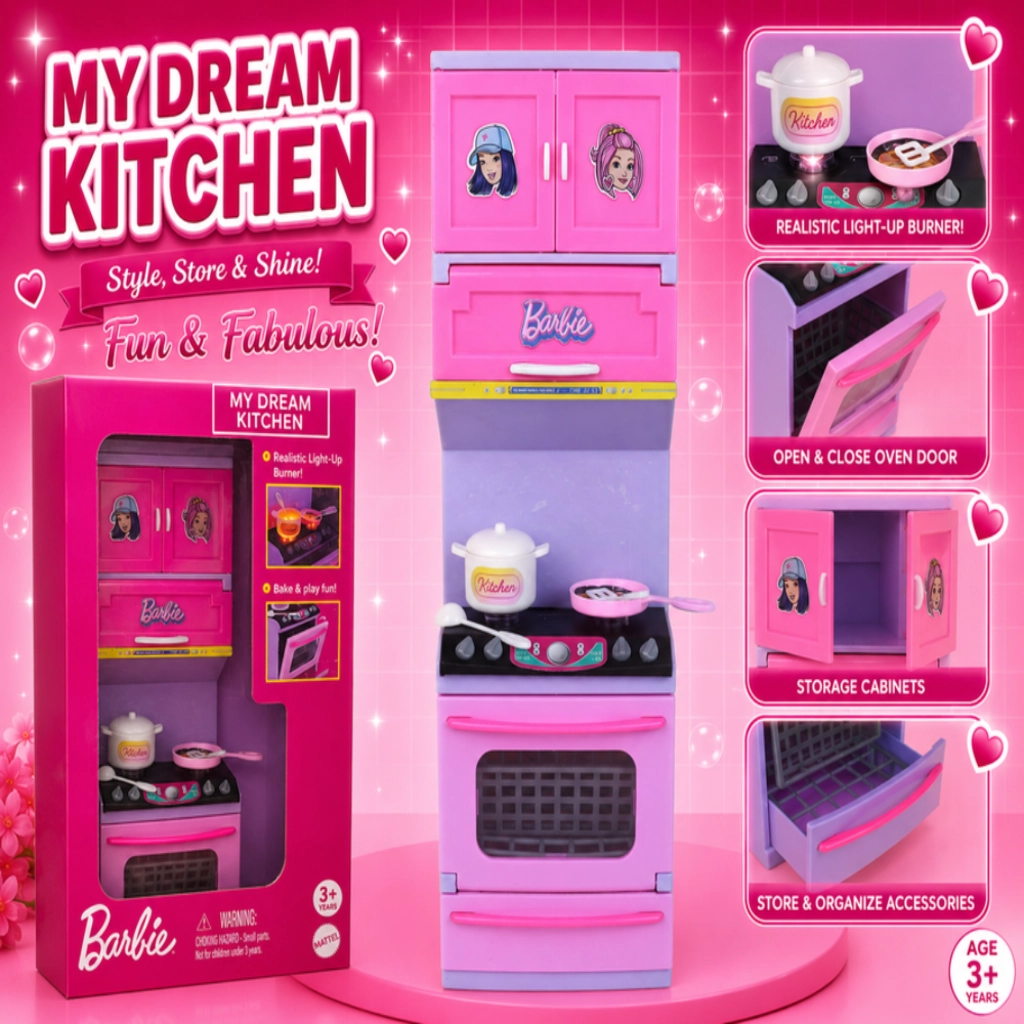 Barbie My Dream Kitchen Set