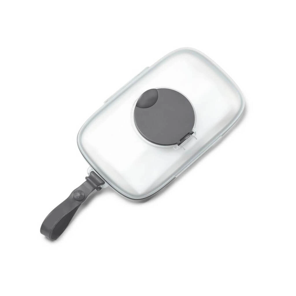 Grab & Go Snug Seal Wipes Case - Grey