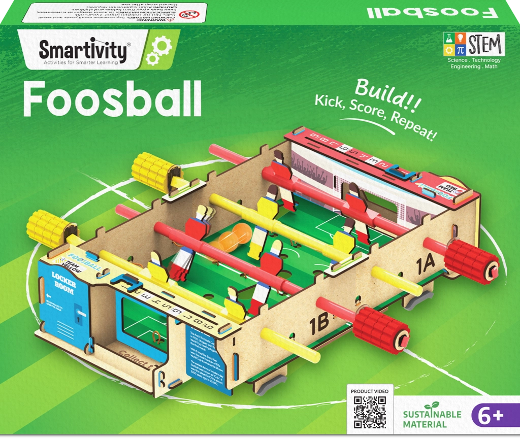 Foosball | 6-10 Years | DIY STEM Construction Toy