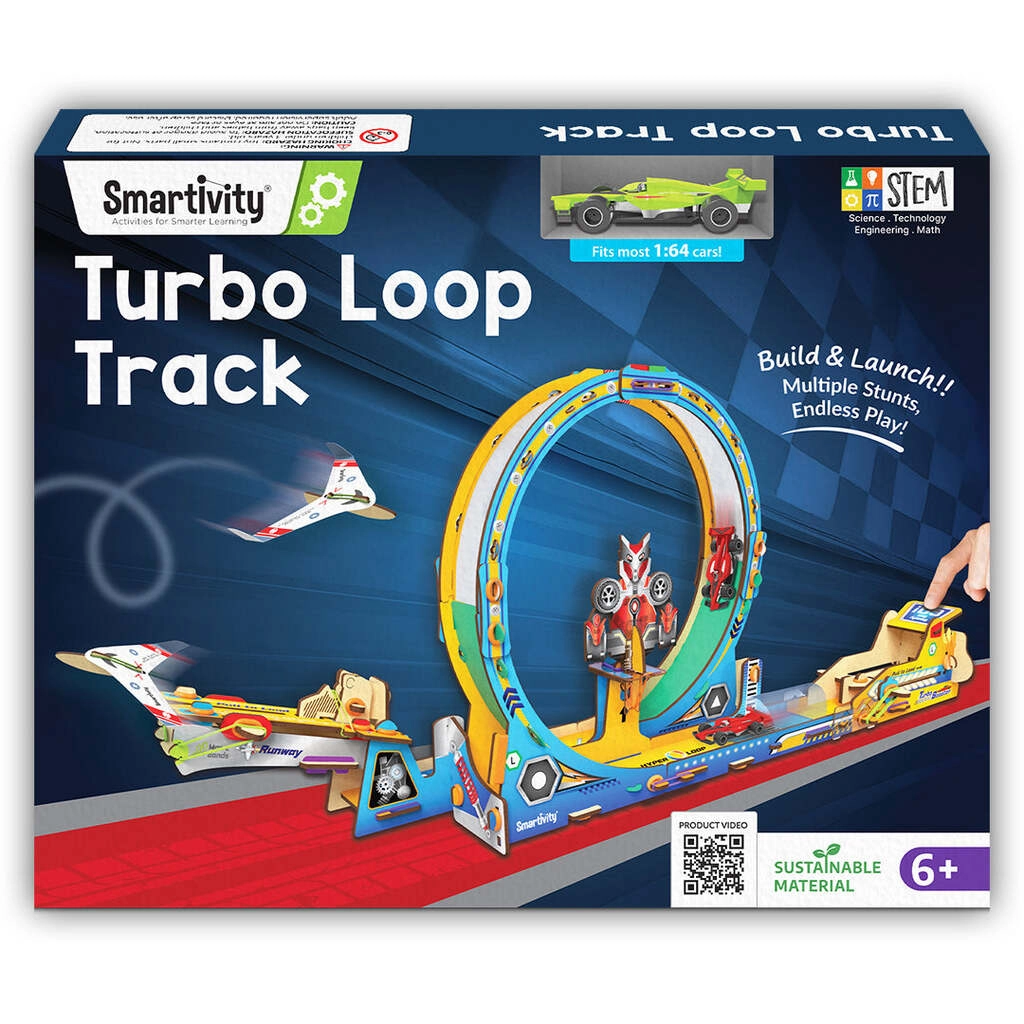 High-Speed Race Car Track with Loop | Ages 6 - 14 years