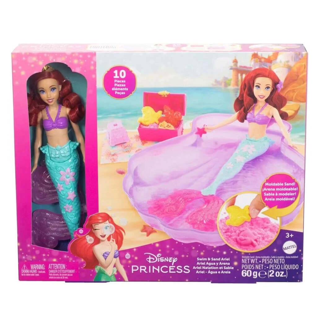 Princess Sand & Swim Ariel Fashion Doll