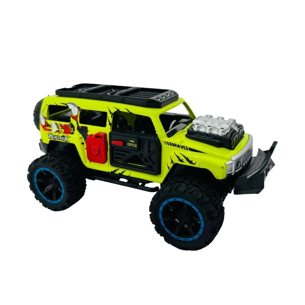 Off Road Monster Car - 4 Seater Green