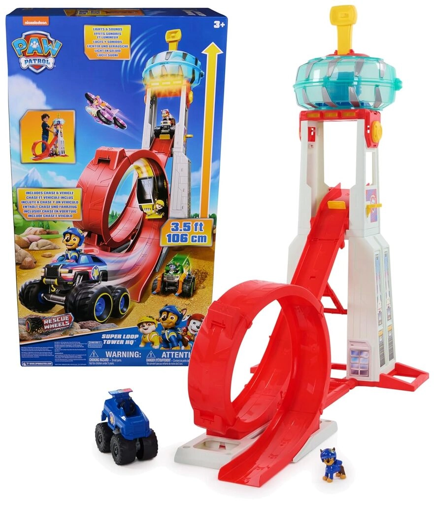 Rescue Wheel Tower Paw Patrol Rescue Wheels Super Loop Tower HQ