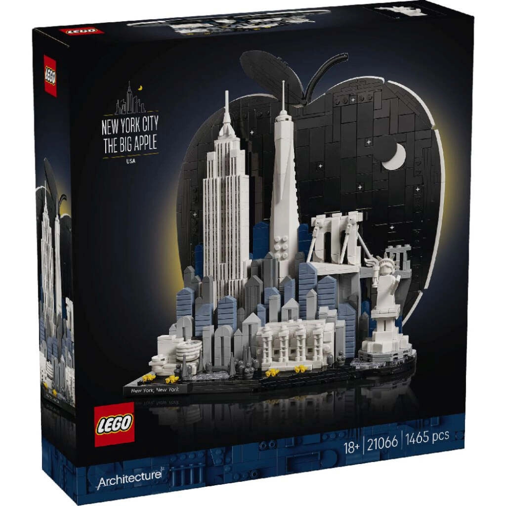 21066 Architecture New York City –The Big Apple (1465 Pieces)