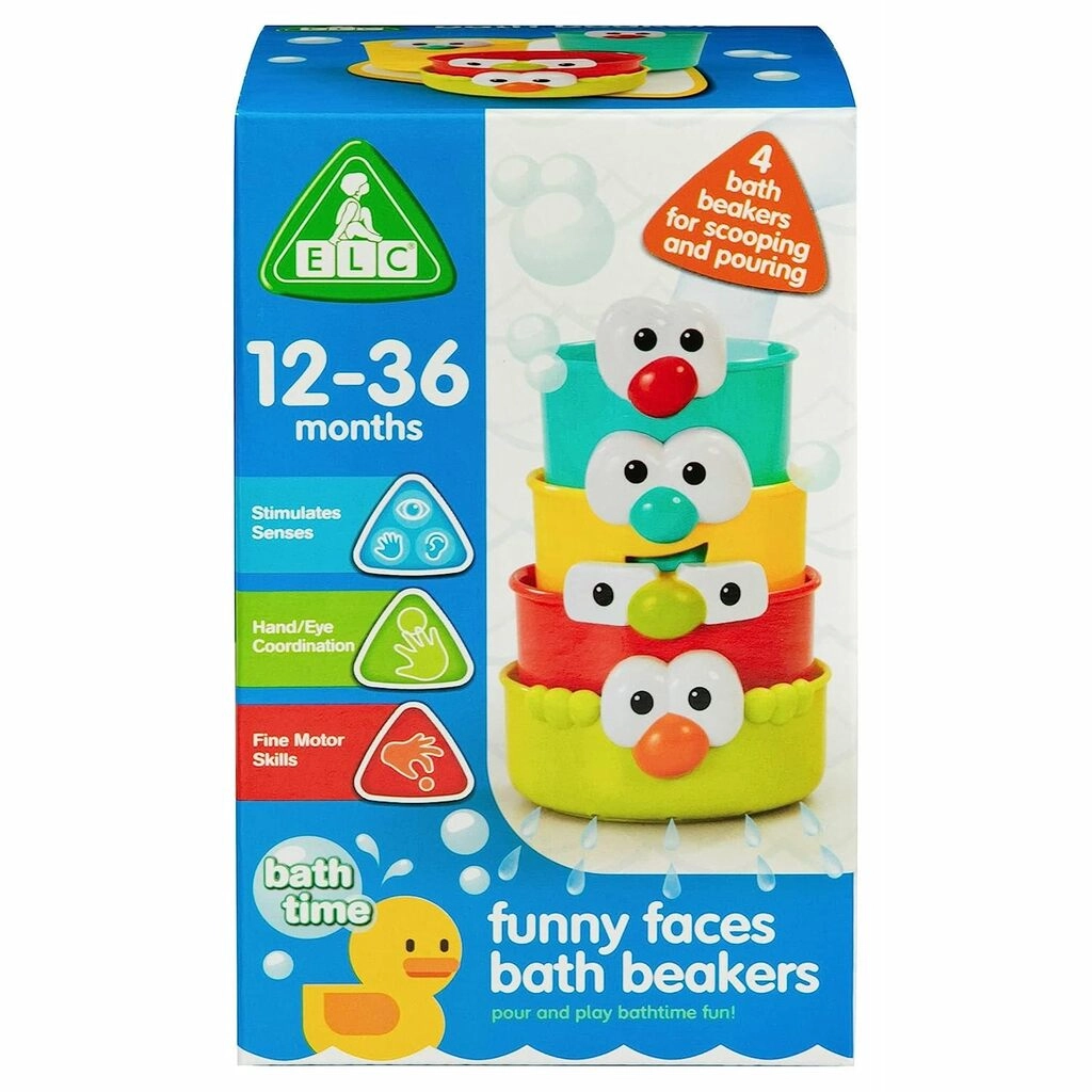 Funny Faces Bath Beaker