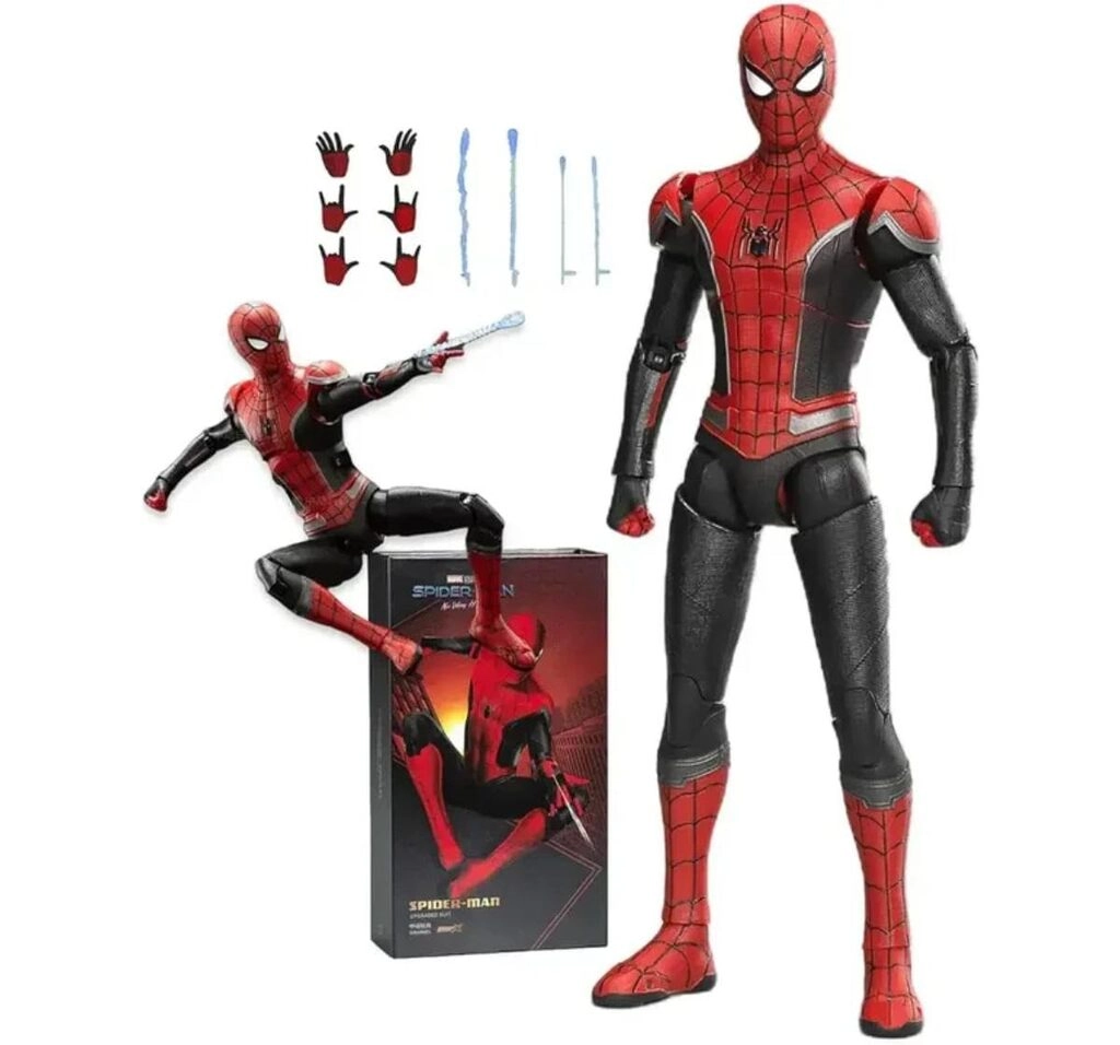 Marvel Spider Man Upgraded Suit 7 Inch