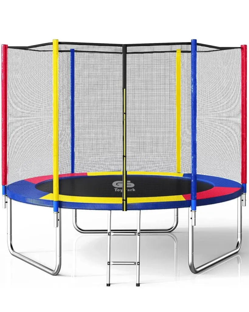 Rainbow Trampoline 10ft.