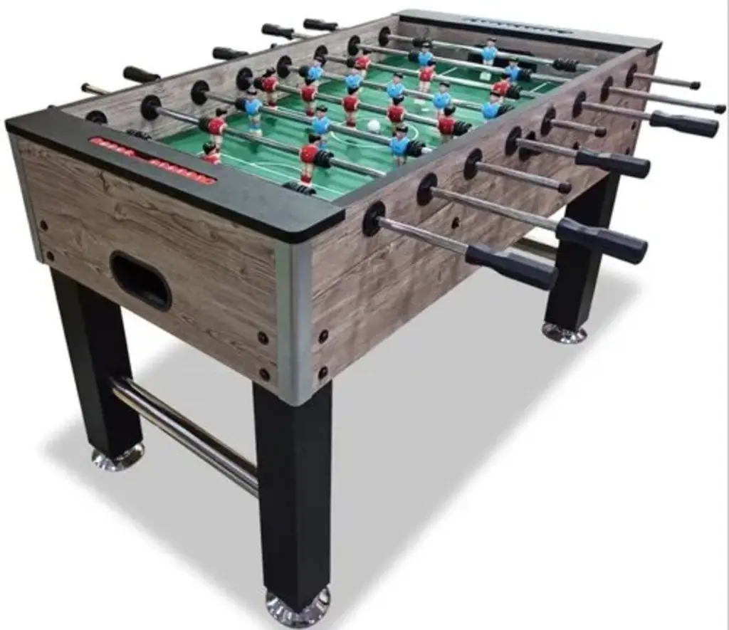 TG 924 4.5ft Deluxe Soccer Game teak wood finish