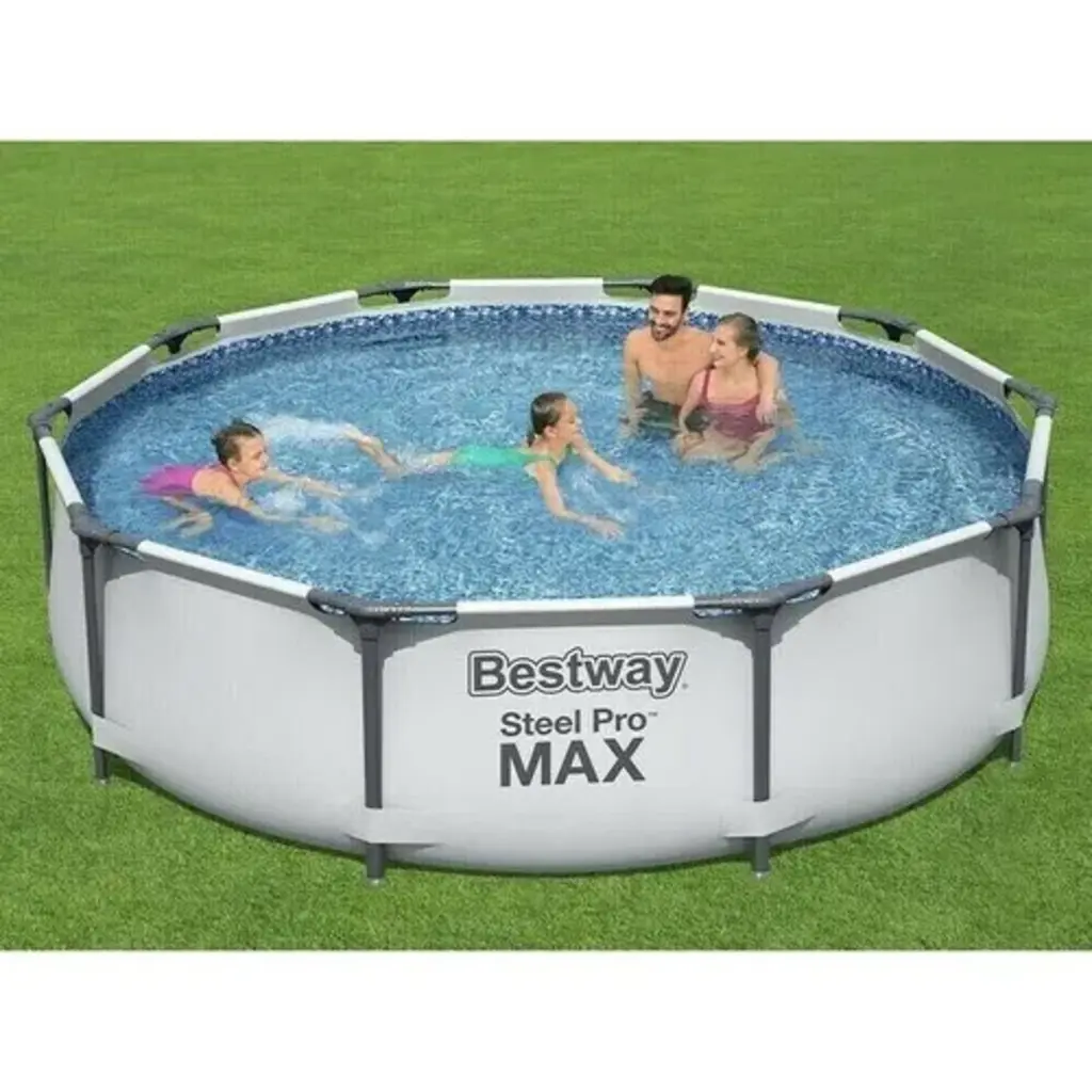 10Ft. Round Max Frame Pool with Filter