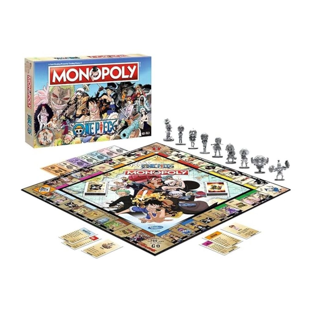 One Piece Monopoly Board Game for 2+ Players limited edition