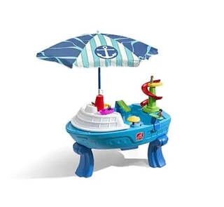 Fiesta Cruise Sand & Water Table With Umbrella