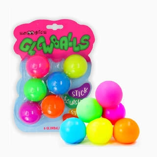 Glowballs The Multi-Color, Glow-in-the-Dark Sensory Balls | Squishy Fun For Kids | The Perfect Fidget Stress Buster