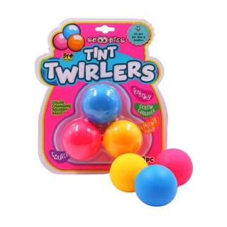 Tint Twirlers Color-Changing Fidget Balls | Set of 3 Balls | Stress Relief Balls| Perfect Party Favors