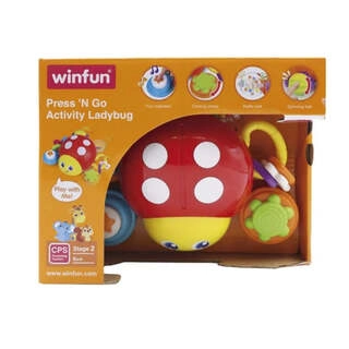 Press 'N Go Activity Ladybug 6 month+