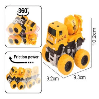 Mega Machines Friction Construction Truck Toy