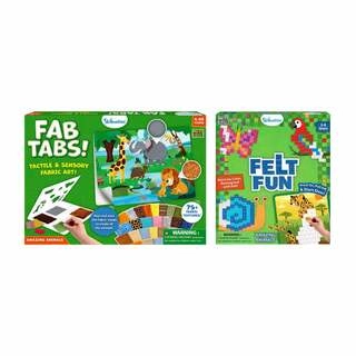 Animal Fabric Art Bundle (ages 4+)