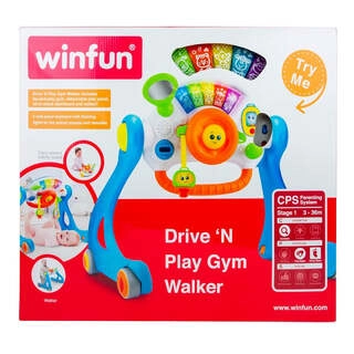Drive 'N Play Gym Walker
