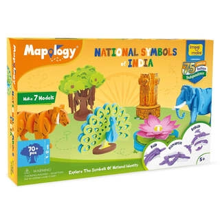 Foam Mapology National Symbols Of India