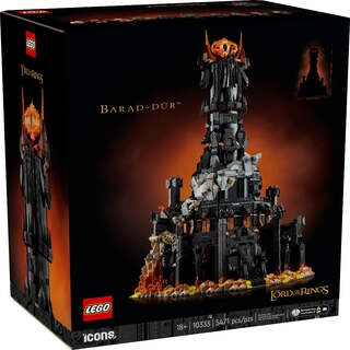 10333 Icons The Lord of the Rings Barad-dûr (5471 Pieces)
