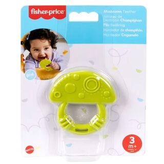 Mushroom Teether - Green