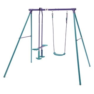 Helios Metal Single Swing and Glider Set