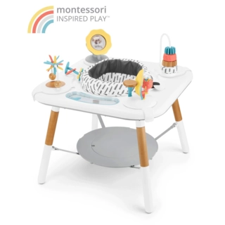 Discoverosity Montessori-Inspired 3-Stage Activity Center & Play Table