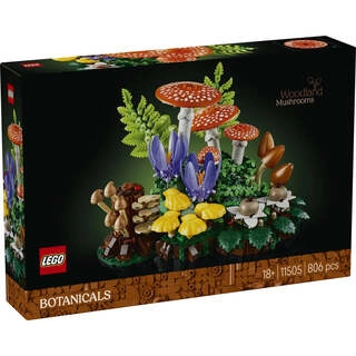 11505 Botanicals Woodland Mushrooms (806 Pieces)