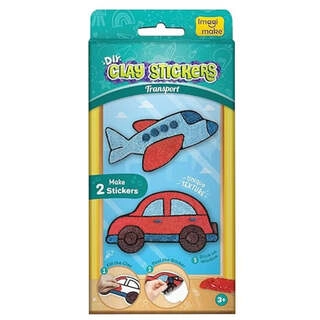DIY Clay Stickers Transport